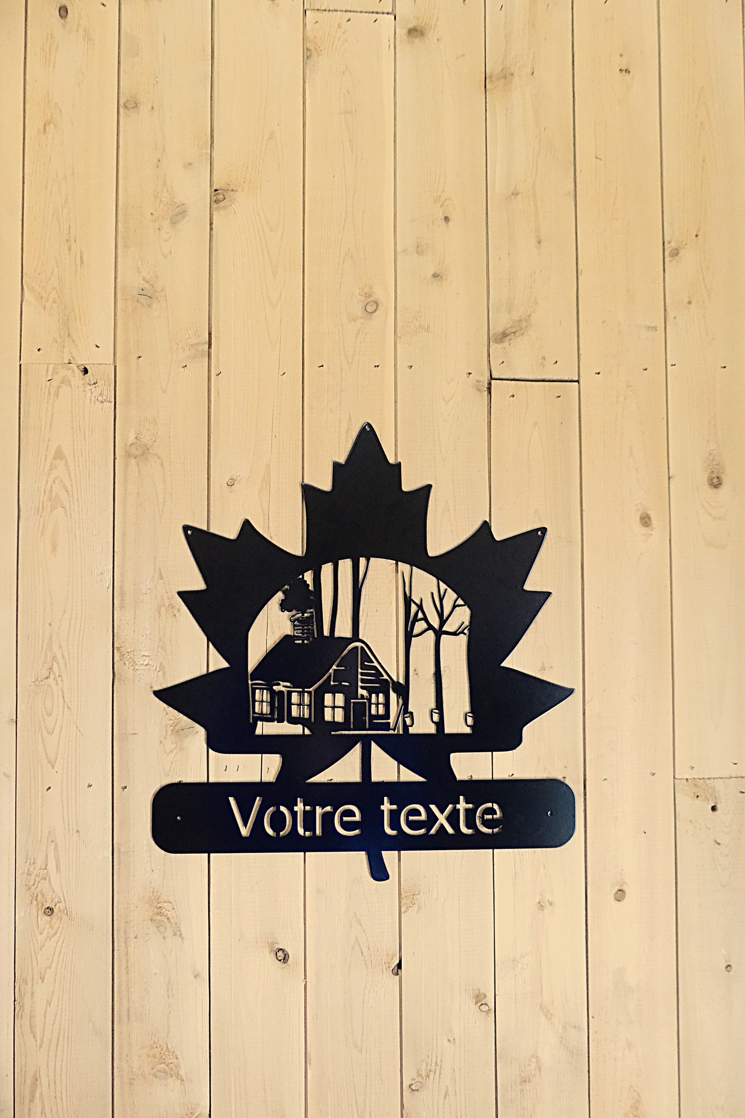 Cabane Ă sucre sur-mesure