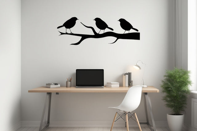 Branche avec oiseau 1