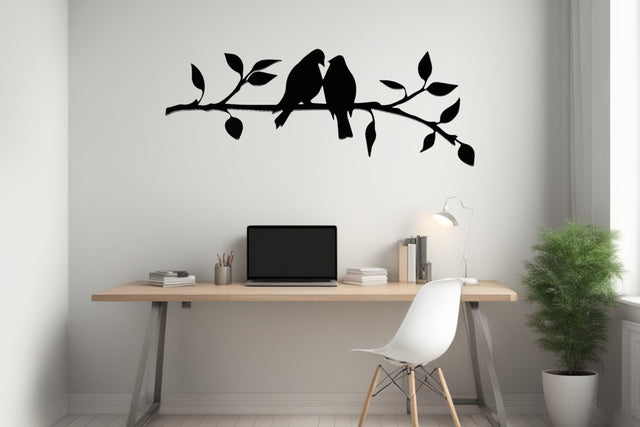 Branche avec oiseau 2