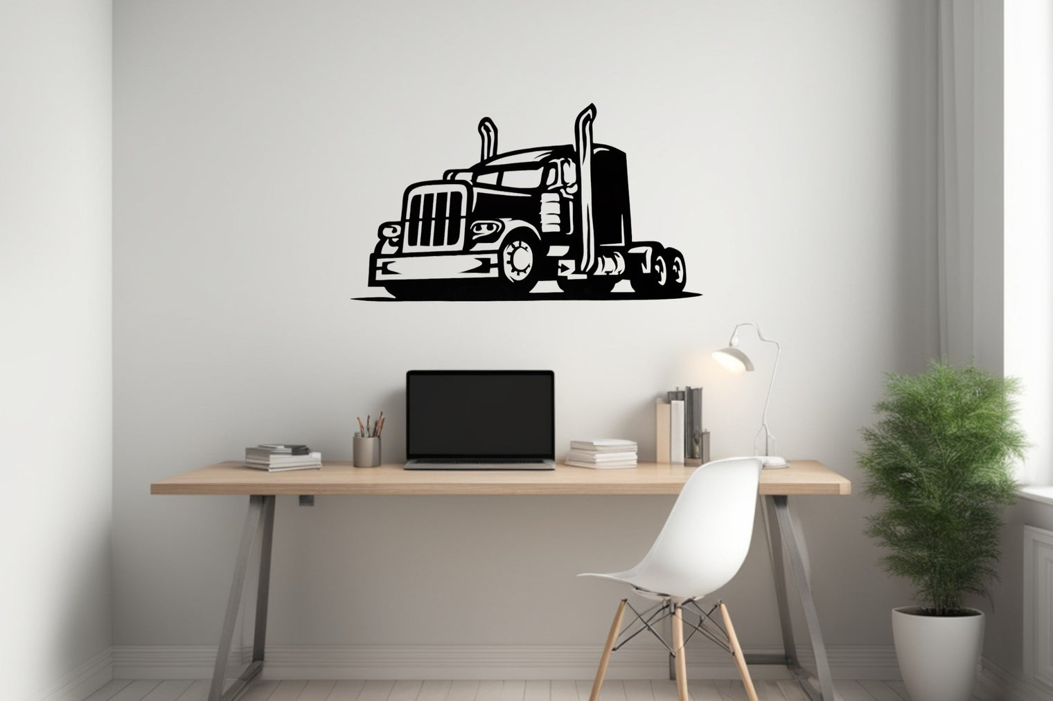 Camion semi-remorque