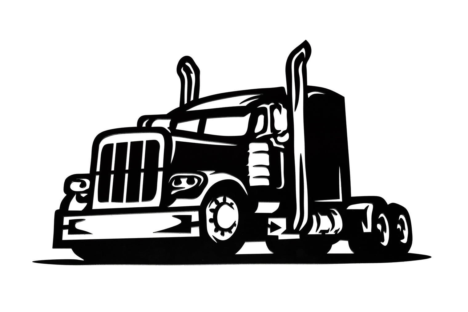 Camion semi-remorque