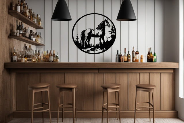 Cheval dans la nature