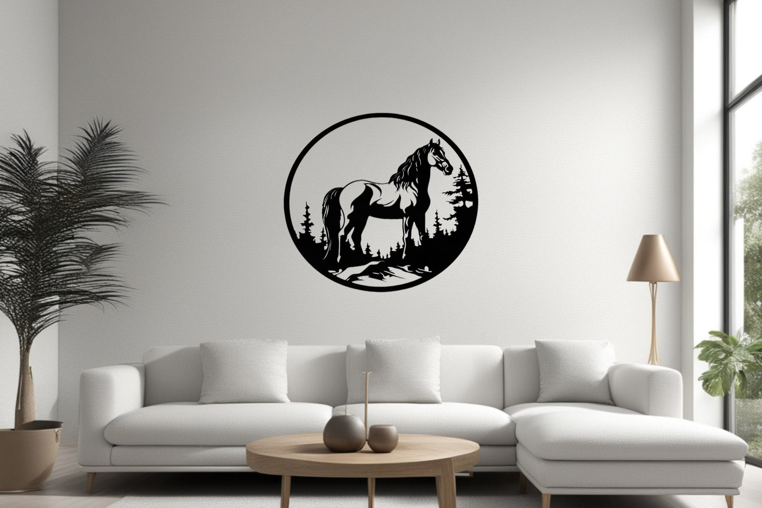 Cheval dans la nature