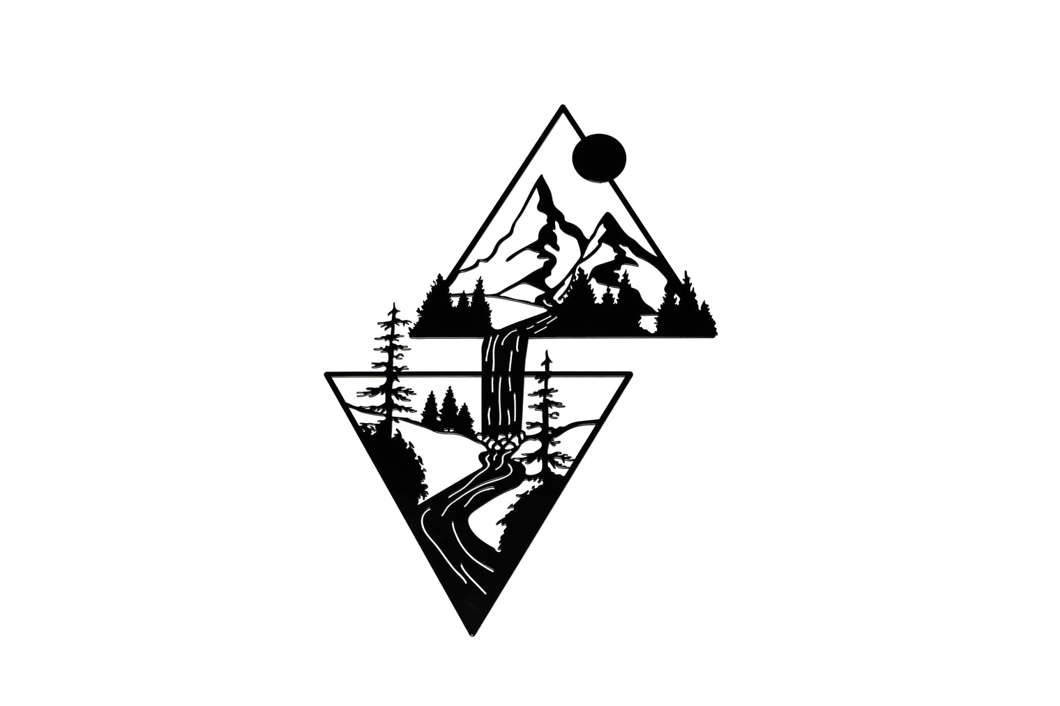 Chute-montagne-forêt