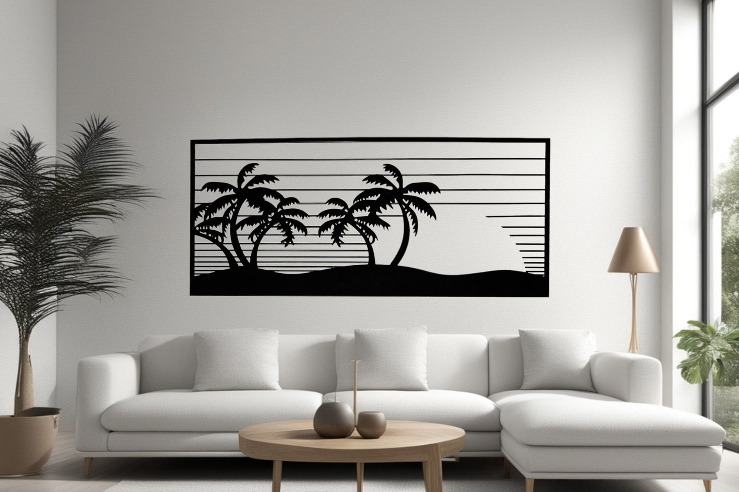 Coucher de soleil à la plage