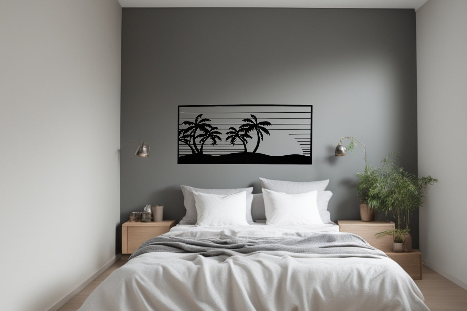 Coucher de soleil à la plage