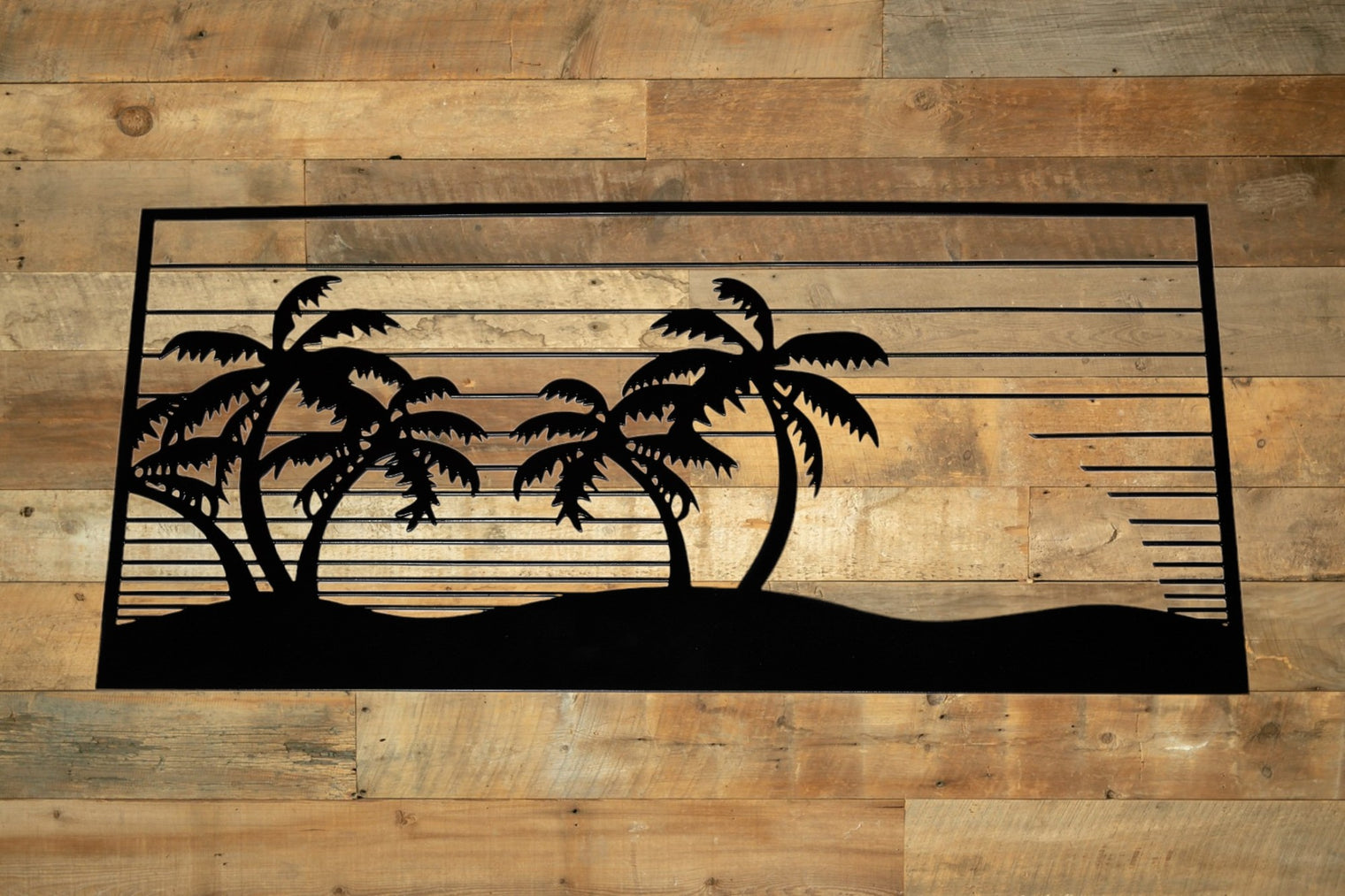 Coucher de soleil à la plage